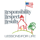 Responsibility, respect, results.  AFT image.